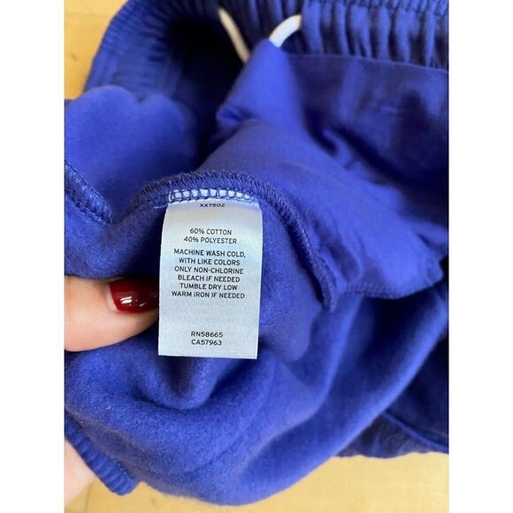 BP Terry cloth stretch casual sweat shorts men's sz 2Xlarge purple - Picture 5 of 5